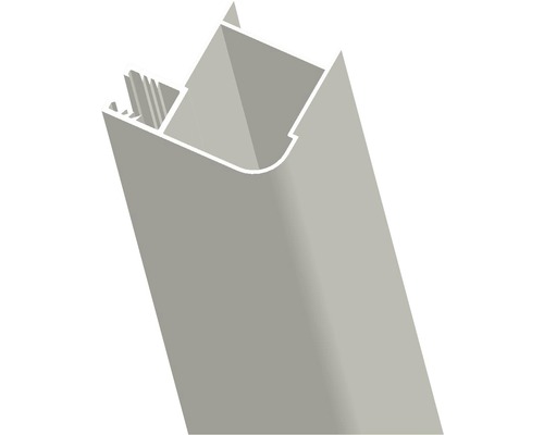 Profil colț Sanotechnik 3 cm, aspect cromat