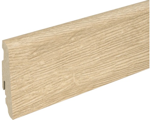 Plintă MDF SKANDOR FU060L stejar Fresco 2400x58x19 mm Plintă decorativă din lemn
