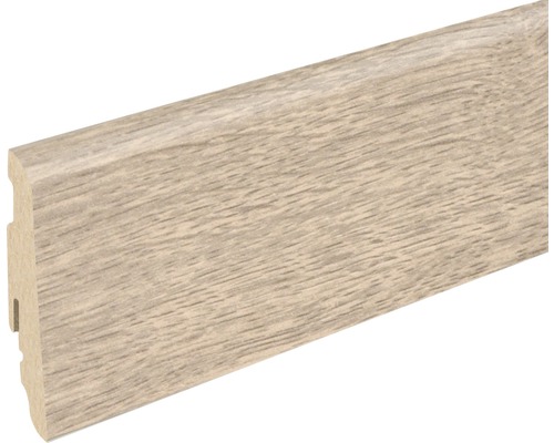 Plintă MDF SKANDOR FU60L stejar Pleno 2400x58x19 mm Plintă din lemn