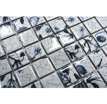 Plăci de mozaic ceramic cu model floral