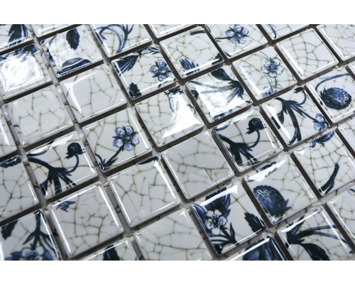 Plăci de mozaic ceramic cu model floral