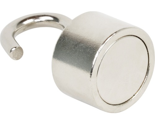 Magnet metalic cu cârlig pentru fixare