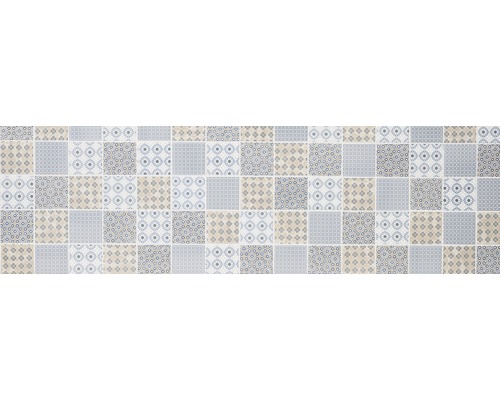 Model de faianță cu motive geometrice și florale