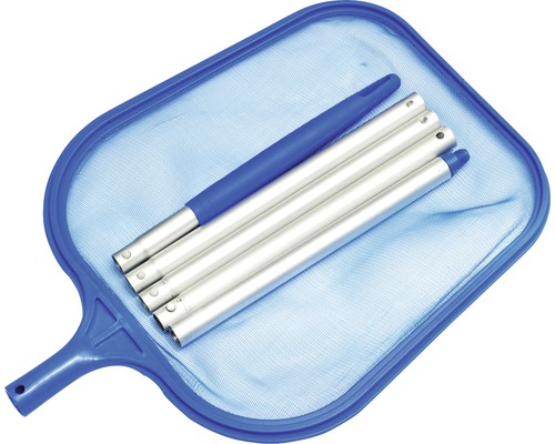 Minciog pentru piscină cu mâner telescopic