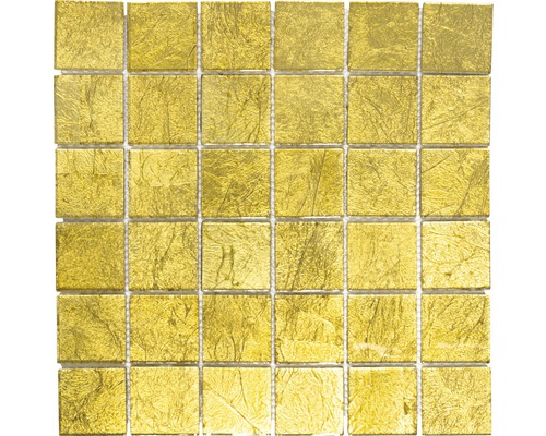 Mozaic sticlă CM 4GO20 auriu 30x30 cm