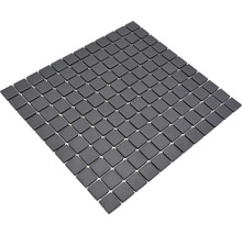 Mozaic piscină ceramic CU 020 negru mat 32,7x30,2 cm