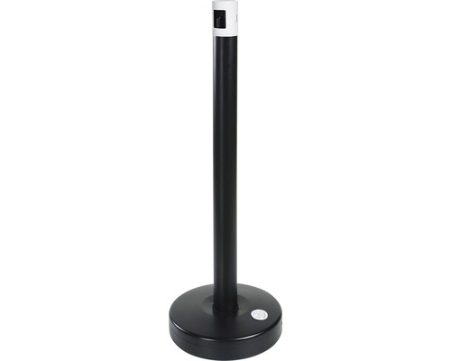Stâlp pentru delimitare 93,3 cm, plastic negru