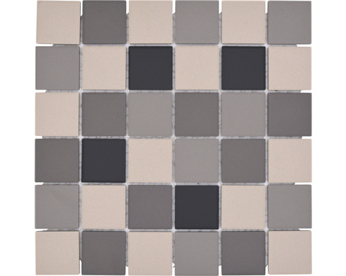 Mozaic piscină ceramic CU 213 bej-maro 29,1x29,1 cm Placă de mozaic pătrată din ceramică