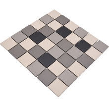 Placă de mozaic din ceramică cu pietre pătrate
