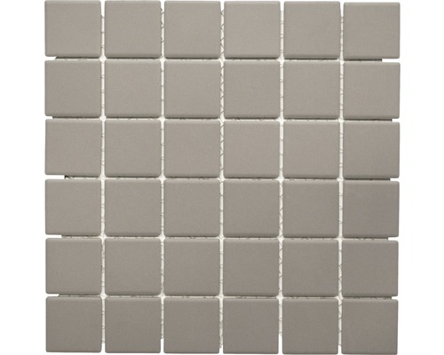 Mozaic piscină ceramic CU 233 gri mat 29,1x29,1 cm