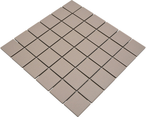 Mozaic piscină ceramic CU 243 bej mat 29,1x29,1 cm Placă de mozaic pătrată din ceramică