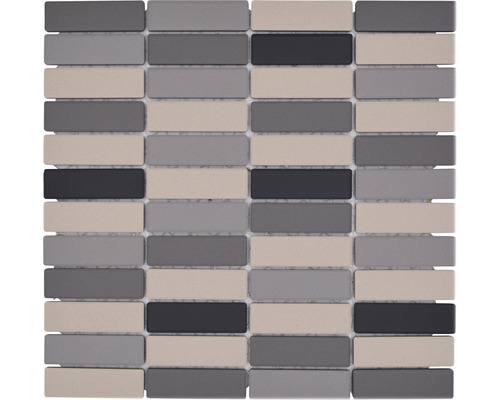 Mozaic piscină ceramic CU ST 011 bej-maro 28,65x29,5 cm