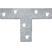 Conector în formă de T din metal cu găuri