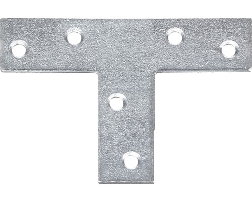 Conector plat tip „T” Alberts 70x50x16x2 mm, oțel zincat Sendzimir