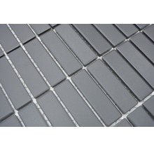 Mozaic piscină ceramic CU ST 021 negru mat 28,7x29,5 cm