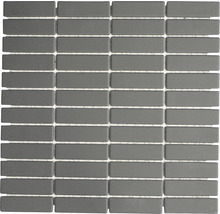 Mozaic piscină ceramic CU ST 021 negru mat 28,7x29,5 cm