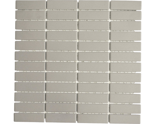 Mozaic piscină ceramic CU ST 031 gri mat 28,65x29,5 cm Mozaic cu pietre dreptunghiulare, gri