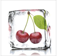 Tablou sticlă Cherry Sorbet 50x50 cm
