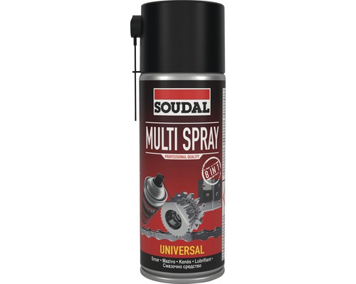Spray lubrifiant multifuncțional Soudal 8in1 400ml