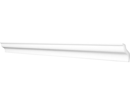 Baghetă polistiren PWX06 albă 200x4,5x4 cm