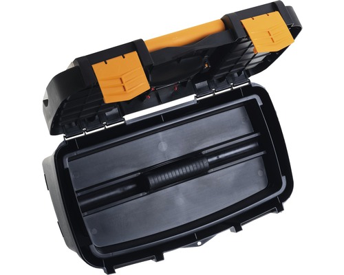 Cutie de scule deschisă din plastic