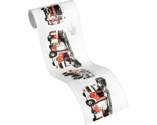 Rola de tapet cu motiv de mașină de pompieri