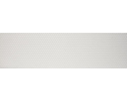 Mozaic de faianță cu elemente hexagonale