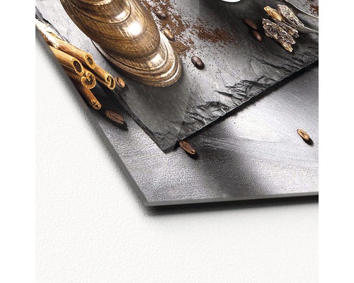 Tablou decorativ de perete cu motiv de cafea pentru bucătărie