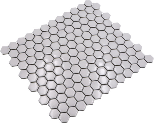Placă mozaic cu elemente hexagonale
