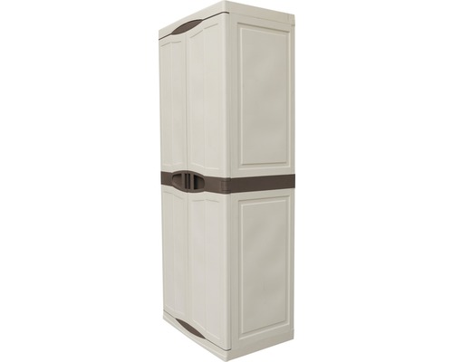 Dulap de grădină din plastic cu două uși