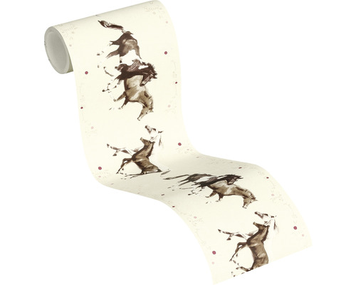 Rola de tapet cu motiv cu cai