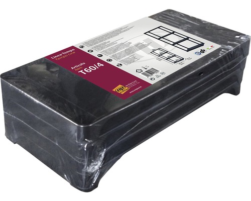 Suporturi negre pentru jardiniere la pachet