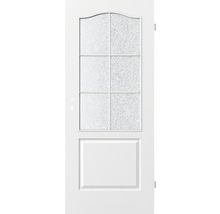 Foaie de ușă Porta Doors Bristol albă cu grilă mică 203x64,4x4 cm dreapta-thumb-0