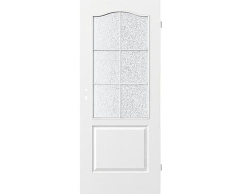 Foaie de ușă Porta Doors Bristol albă cu grilă mică 203x64,4x4 cm dreapta-0