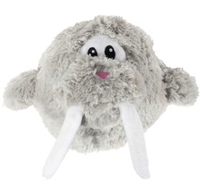 Jucărie de pluș morsă cu colți