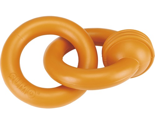 Jucărie pentru câini cu inel și bilă