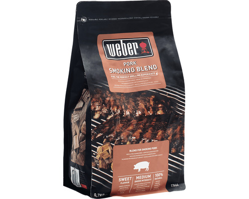 Weber amestec de lemn pentru afumat Pork pentru carne de porc, 0,7 kilograme