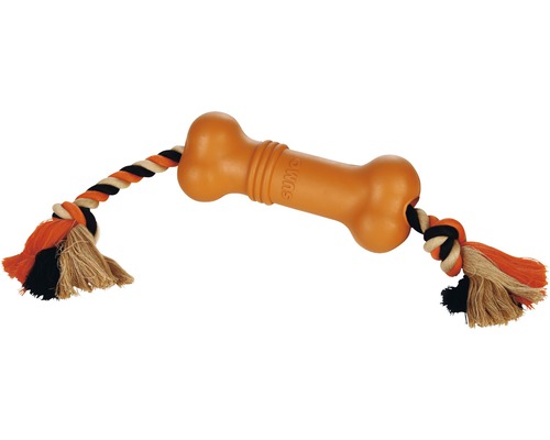 Jucărie pentru câini, BZ Sumo Fit Bone, 20 x 6 x 6 cm, portocaliu