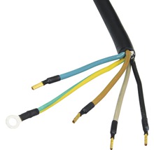 Cablu electric de conectare cu fire diferite