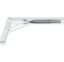 Consolă rabatabilă Vormann Multi-Line 400x270x36 mm, culoare albă