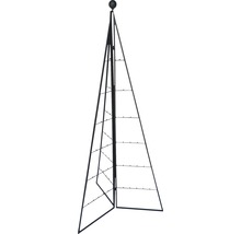 Coloană metalică piramidală pentru plante, pentru decorarea grădinii și susținerea plantelor