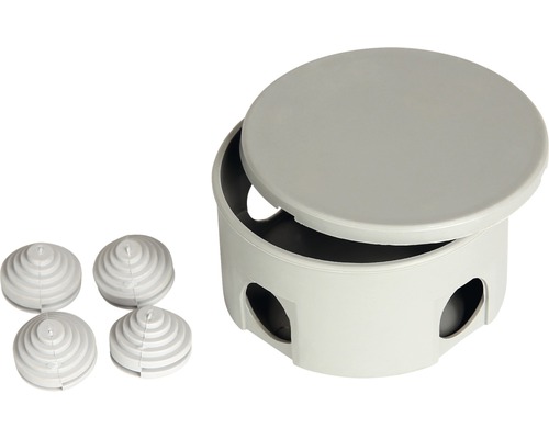 Cutie de joncțiune inclusiv capac și intrări de cablu