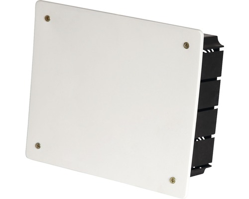 Cutie incastrată cu capac alb