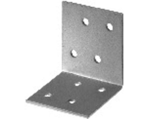 Conector unghiular cu găuri pentru fixare