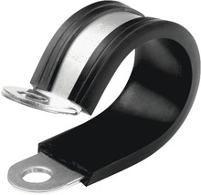 Coliere universale Norma RSGU Ø22 mm oțel inoxidabil, cu garnitură, lățime 12mm