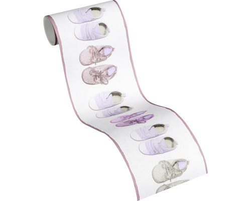 Rola de tapet cu model de pantofi pentru bebeluși