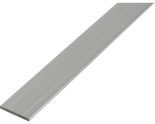 Platbandă aluminiu Kaiserthal 25x2 mm, 2m, argintiu, eloxat