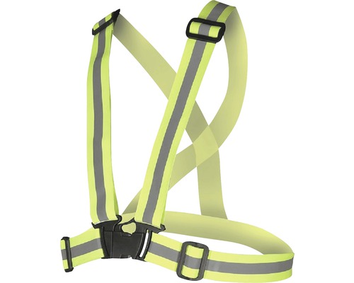 Bretele & centură pentru pantaloni Ardon REF701 40mm, elastice și ajustabile, galben reflectorizant