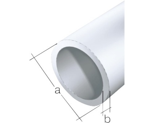 Secțiune transversală a țevii cu dimensiunile a și b