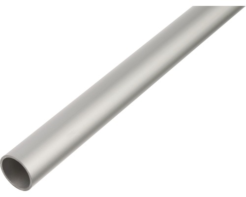 Țeavă aluminiu rotundă Kaiserthal Ø6x1 mm, lungime 1m, eloxată